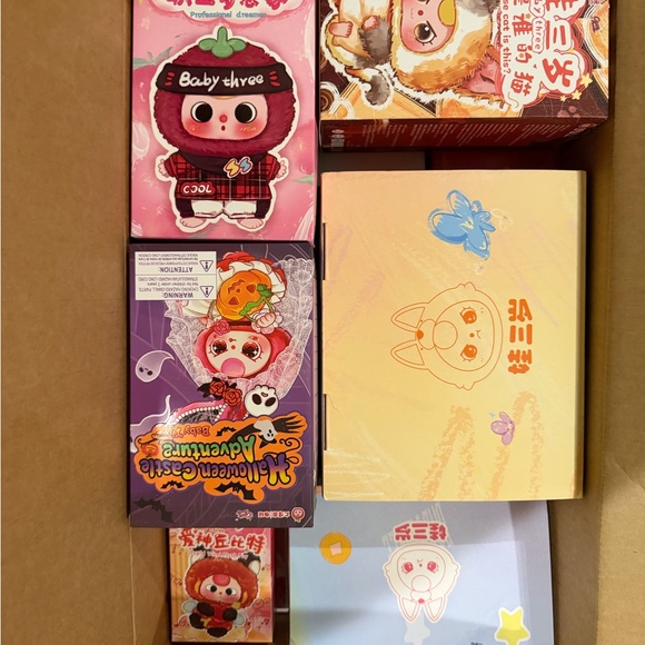 Baby Three Blind Boxes Assorted Types